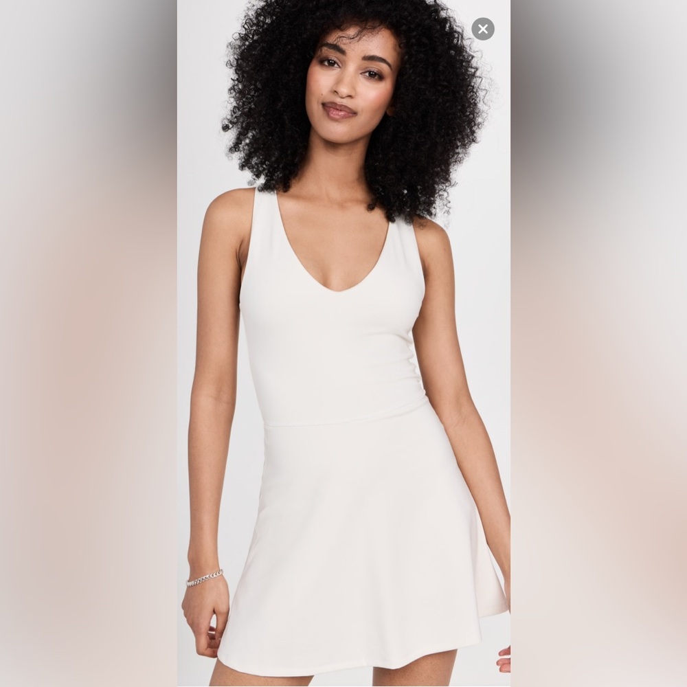 Reformation EcoMove White Activewear Mini Dress Size Small